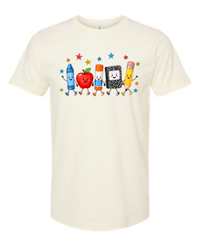School Supplies Tee