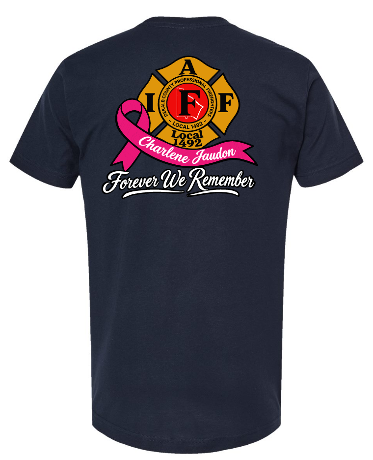 Charlene Jaudon Memorial Navy Basic Tee