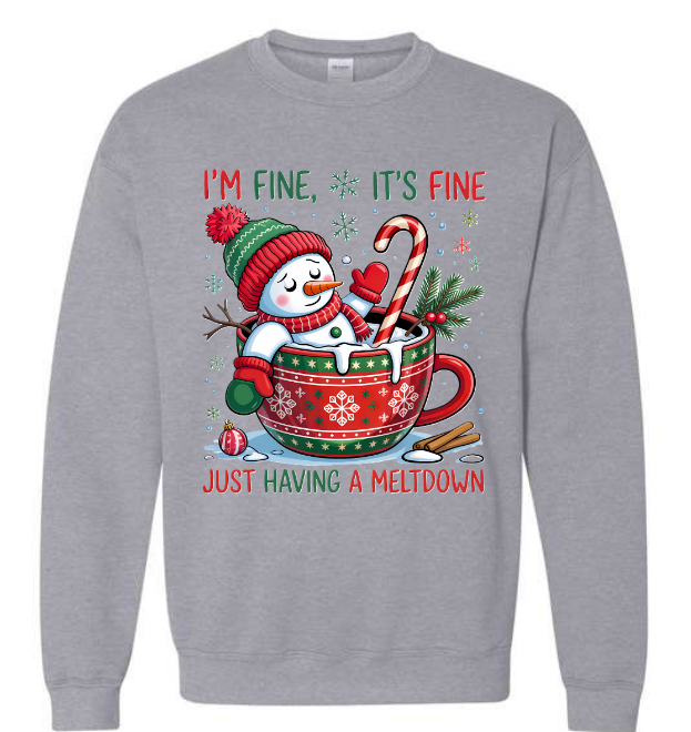 Im Fine It's Fine Just Having A Meltdown