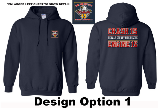 Dekalb Fire 15 Hoodie