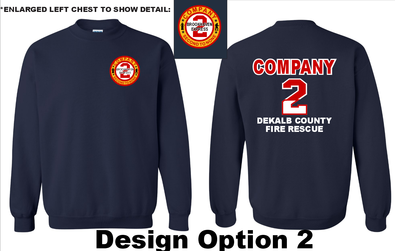Dekalb Fire 2 Crewneck Sweatshirt