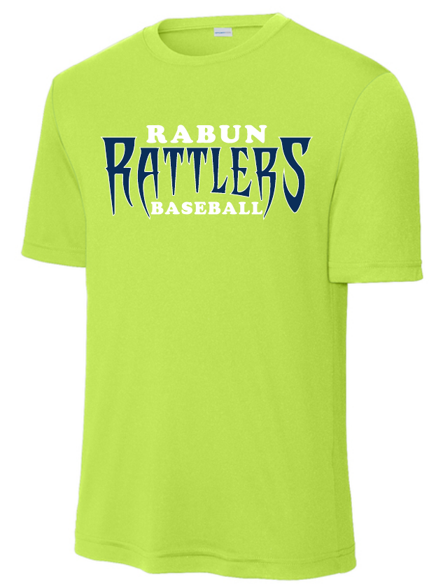 Green Rabun Rattlers Performance Tee