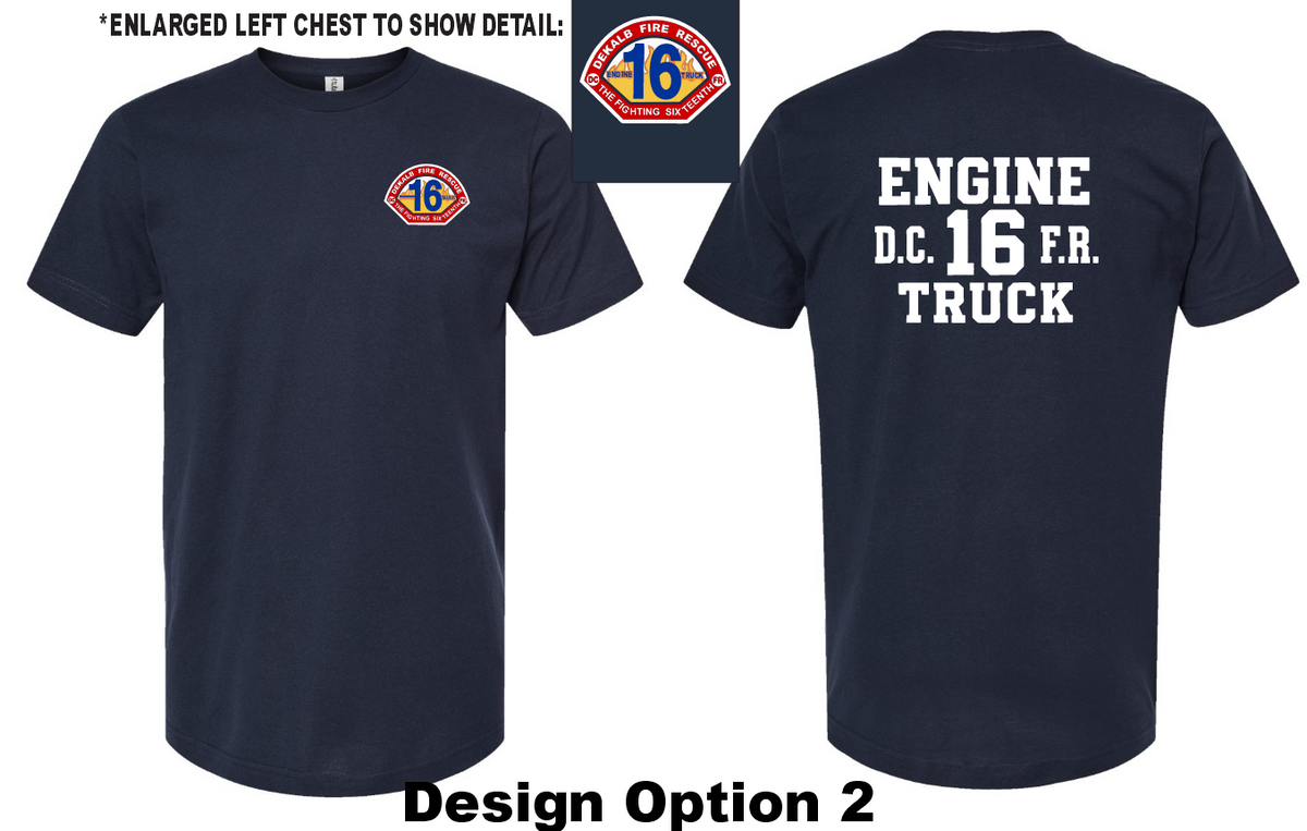 Dekalb Fire 16 Cotton T-shirt