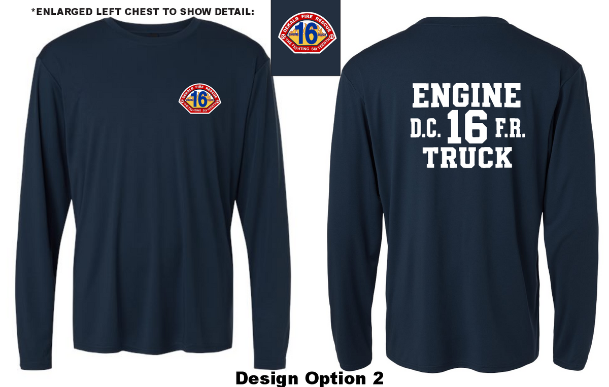 Dekalb Fire 16 Long Sleeve