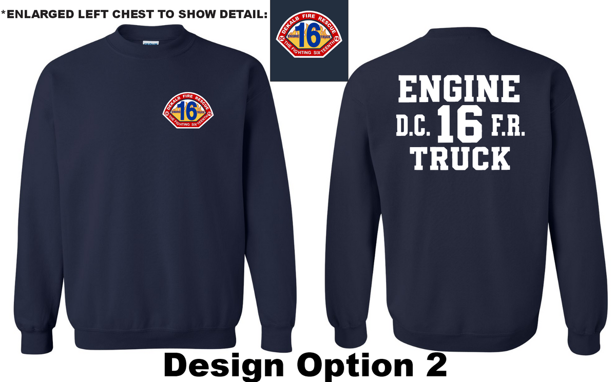 Dekalb Fire 16 Crewneck Sweatshirt