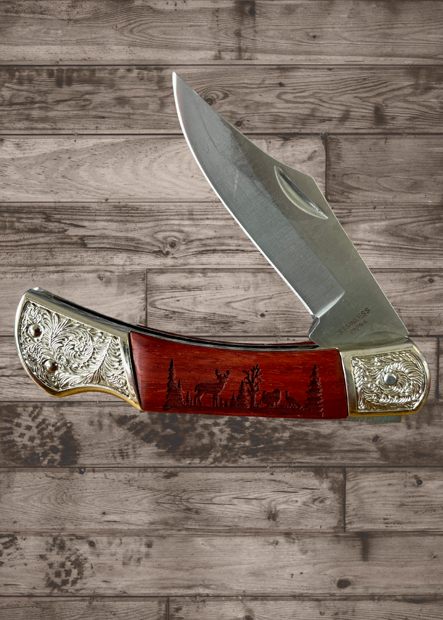 Engraved Pocket Knife