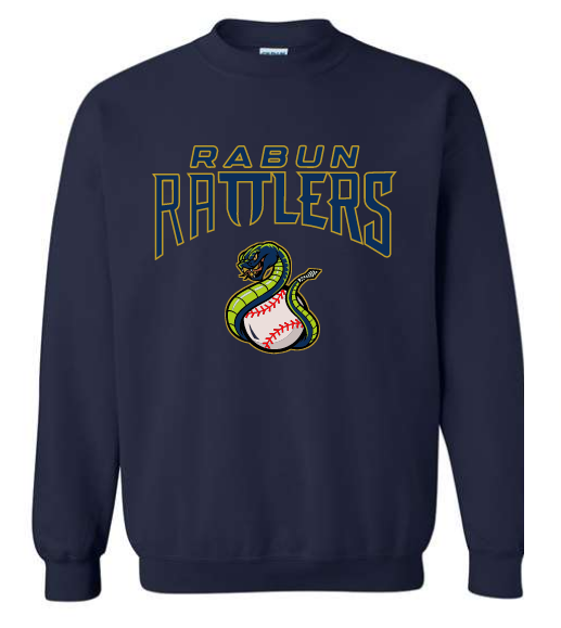 Navy Rabun Rattlers Crewneck