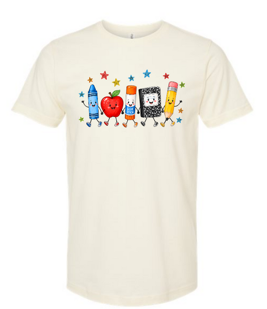 School Supplies Tee