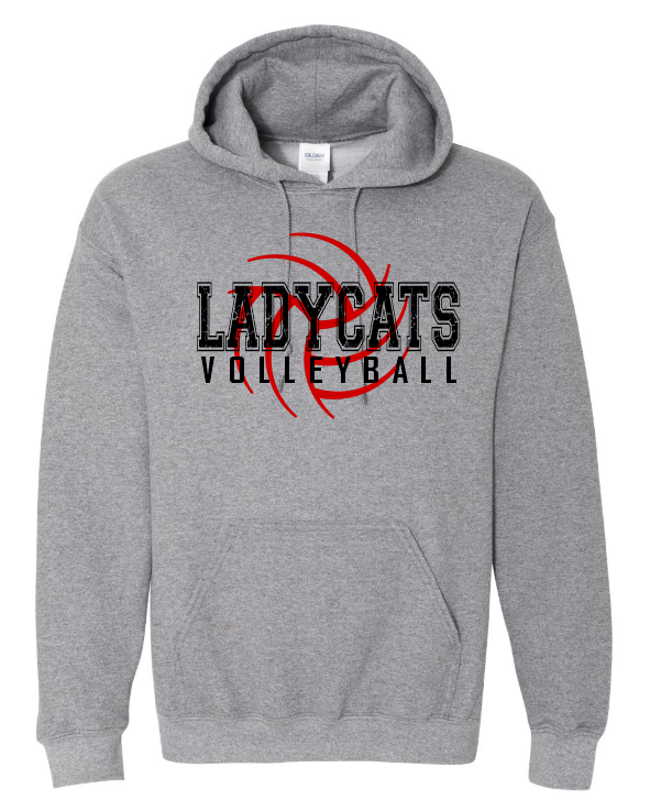 Ladycats Volleyball Grey