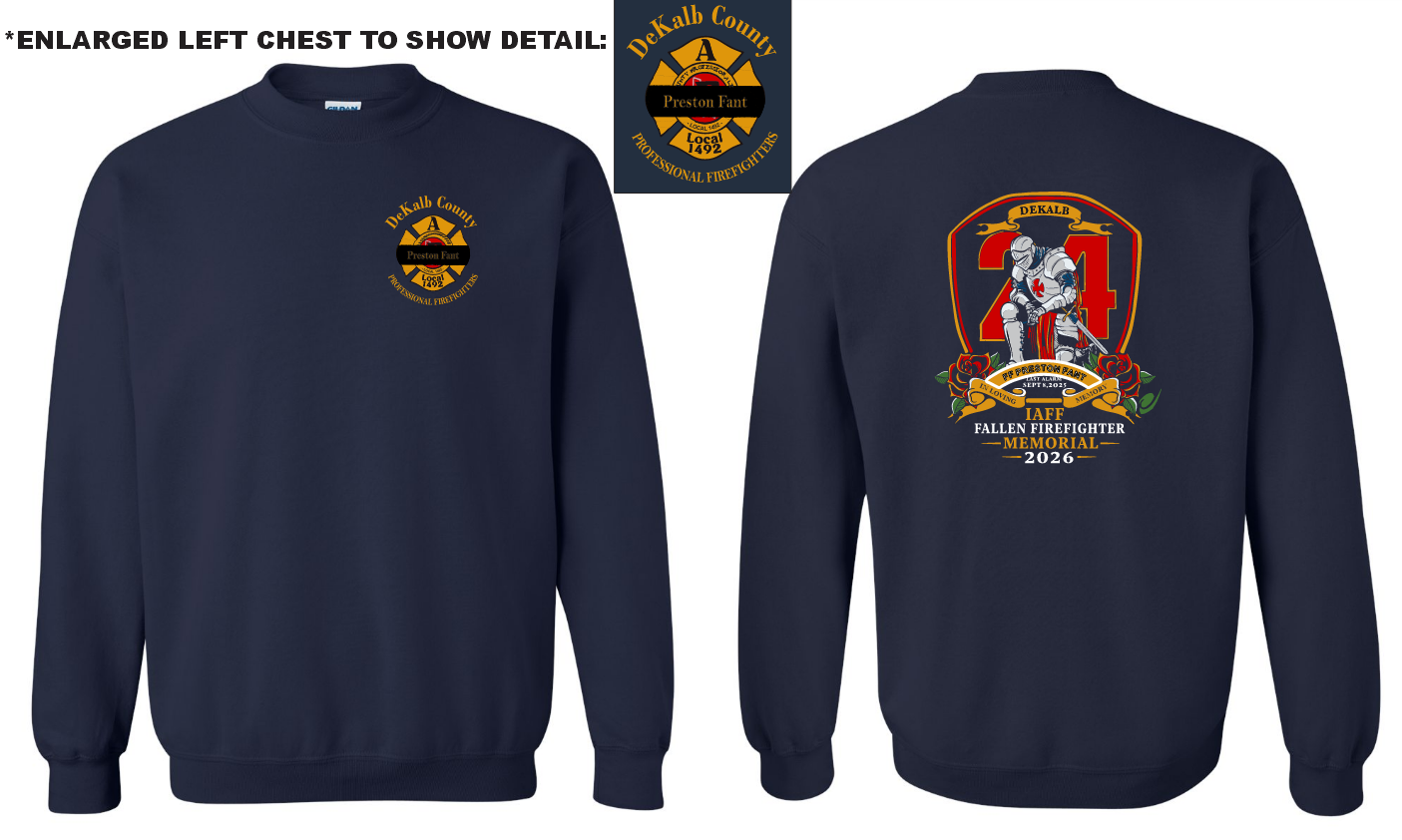 Fant Memorial Crewneck Sweatshirt