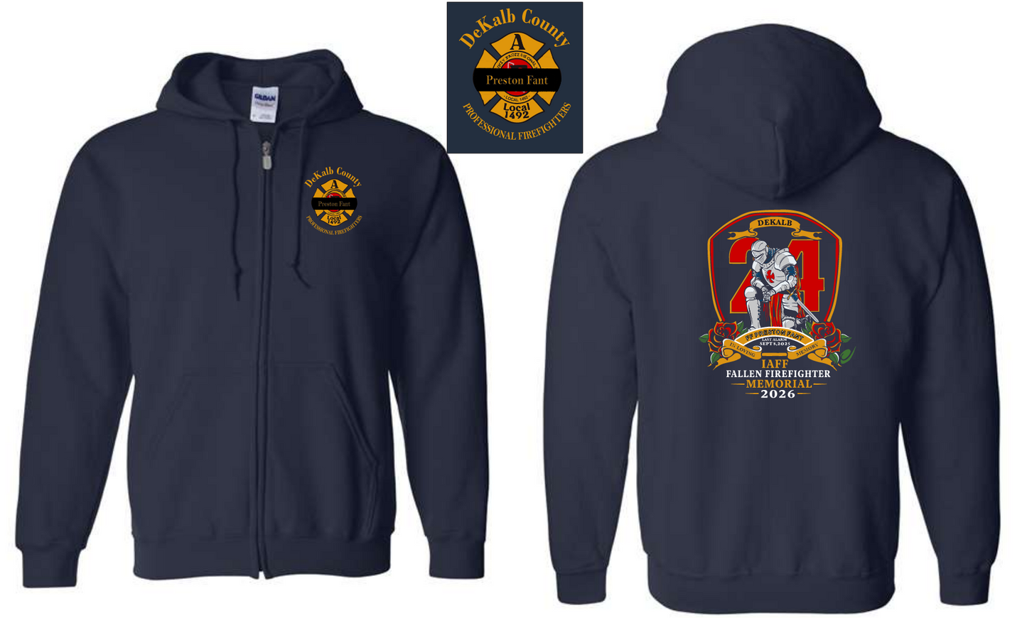 Fant Memorial Zipper Hoodie