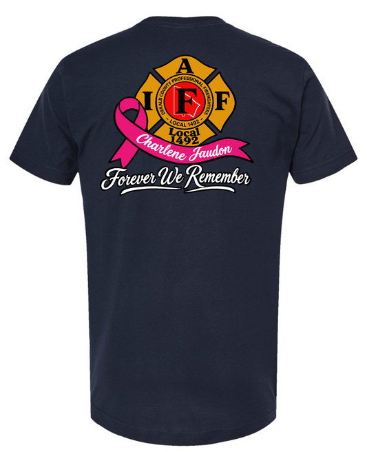 Charlene Jaudon Memorial Navy Basic Tee