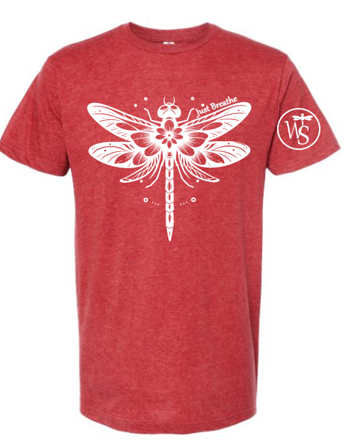 Just Breathe Dragonfly Tee