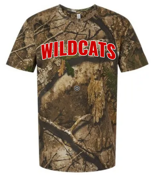 Realtree Camo Wildcats Tee
