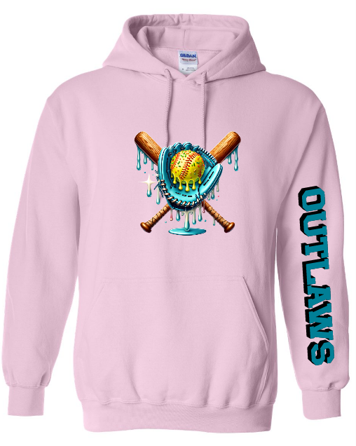 Pink Outlaws Hoodie