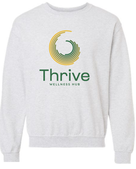 Thrive Ash Crewneck