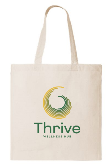 Thrive Canvas Shopping Tote