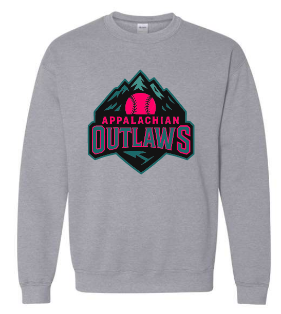 Appalachian Outlaws pink/teal design