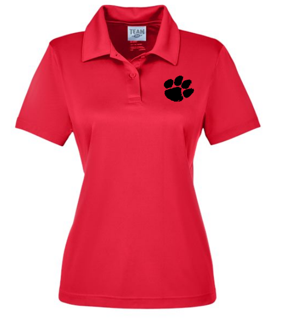 Womens Polo With Paw