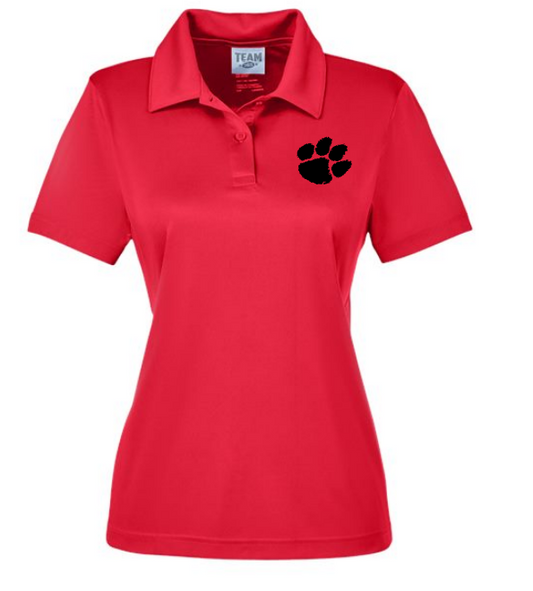 Womens Polo With Paw