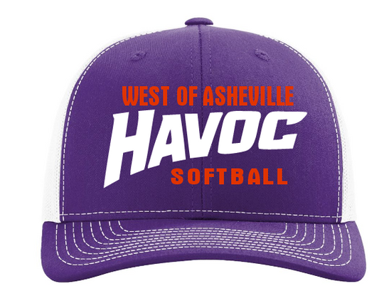 Havoc Softball Purple Hat