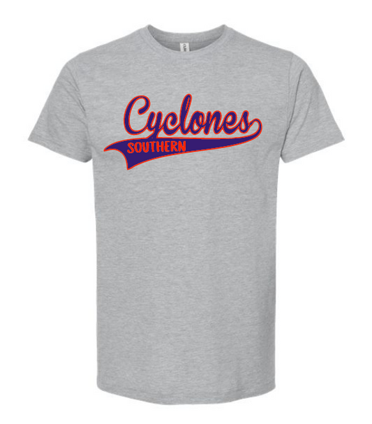 Grey Cyclones Softball Tee