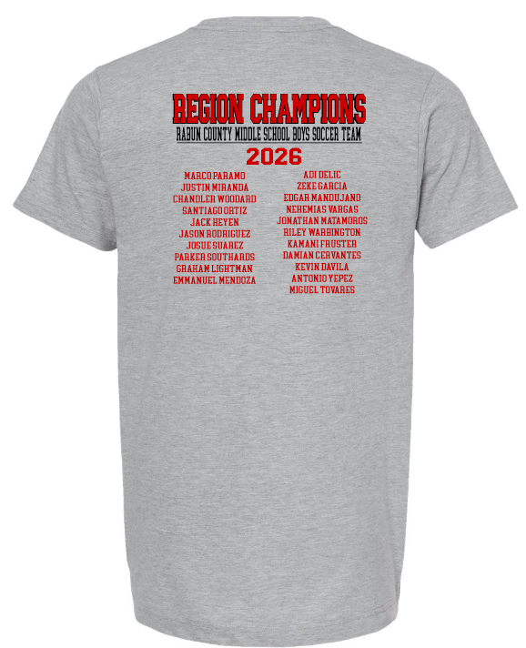 RCMS REGION CHAMPION TEE