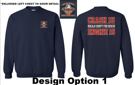 Dekalb Fire 15 Crewneck Sweatshirt
