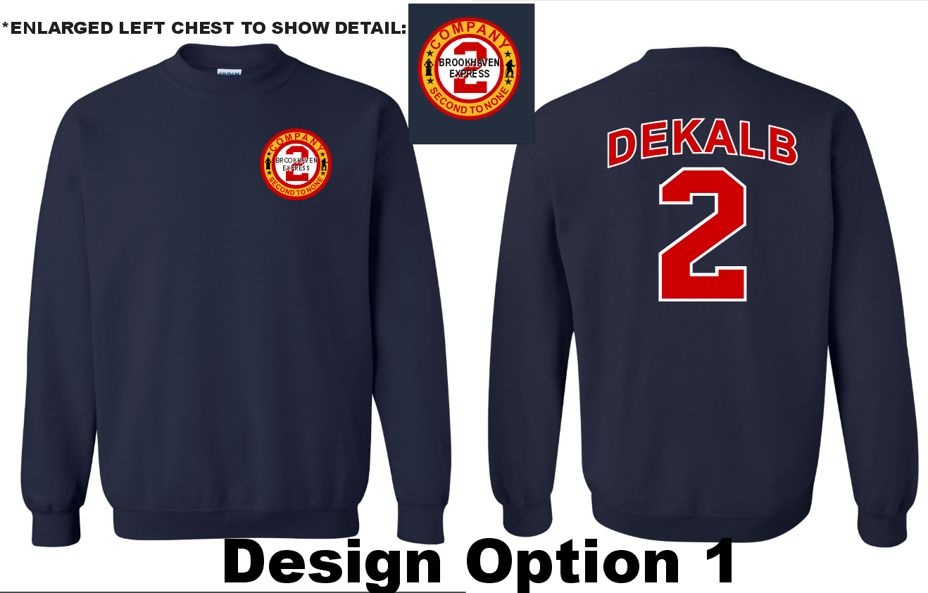 Dekalb Fire 2 Crewneck Sweatshirt