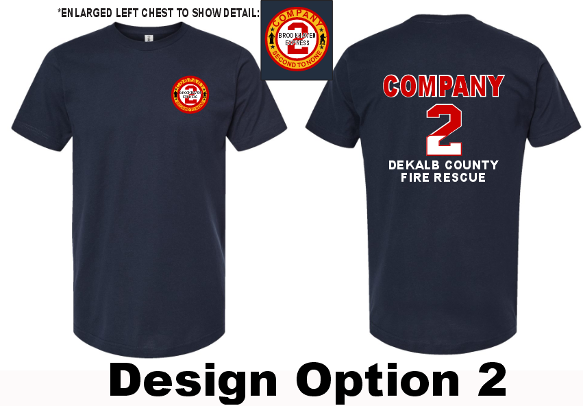 Dekalb Fire 2 Cotton T-shirt
