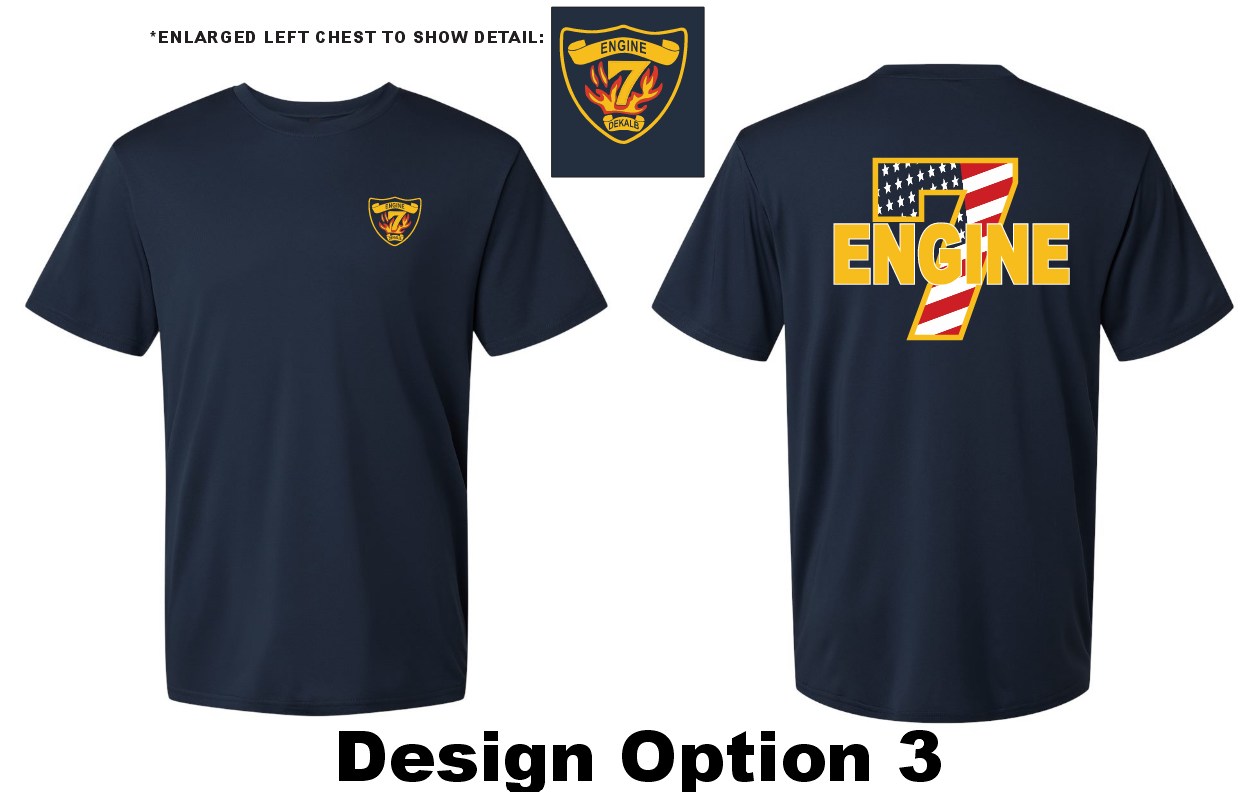 Dekalb Fire 7 Performance T-shirt