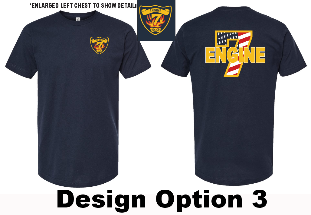 Dekalb Fire 7 Cotton T-shirt