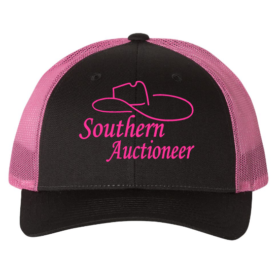 Southern Auctioneer Hat Pink