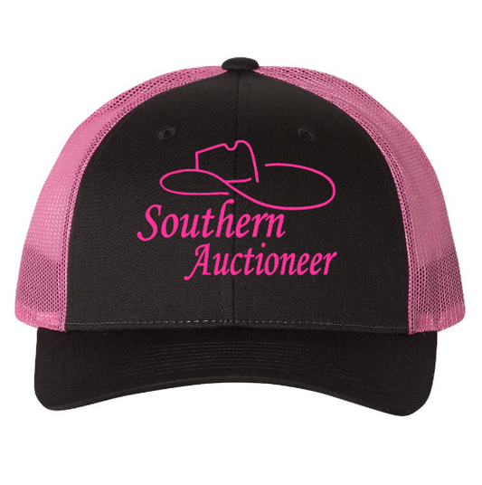 Southern Auctioneer Hat Pink