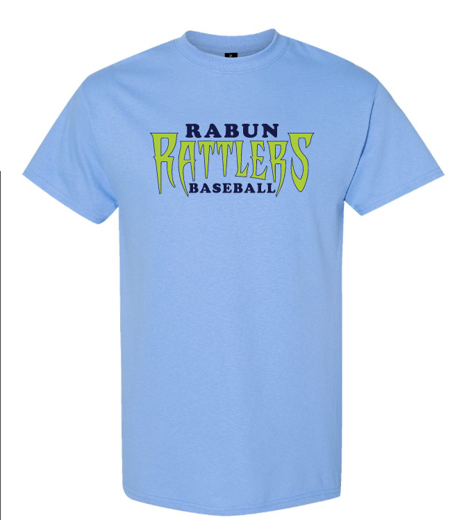 Blue Rabun Rattlers Cotton Tee