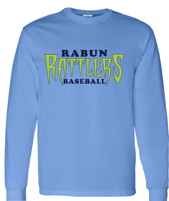 Blue Rabun Rattlers Cotton Long sleeve