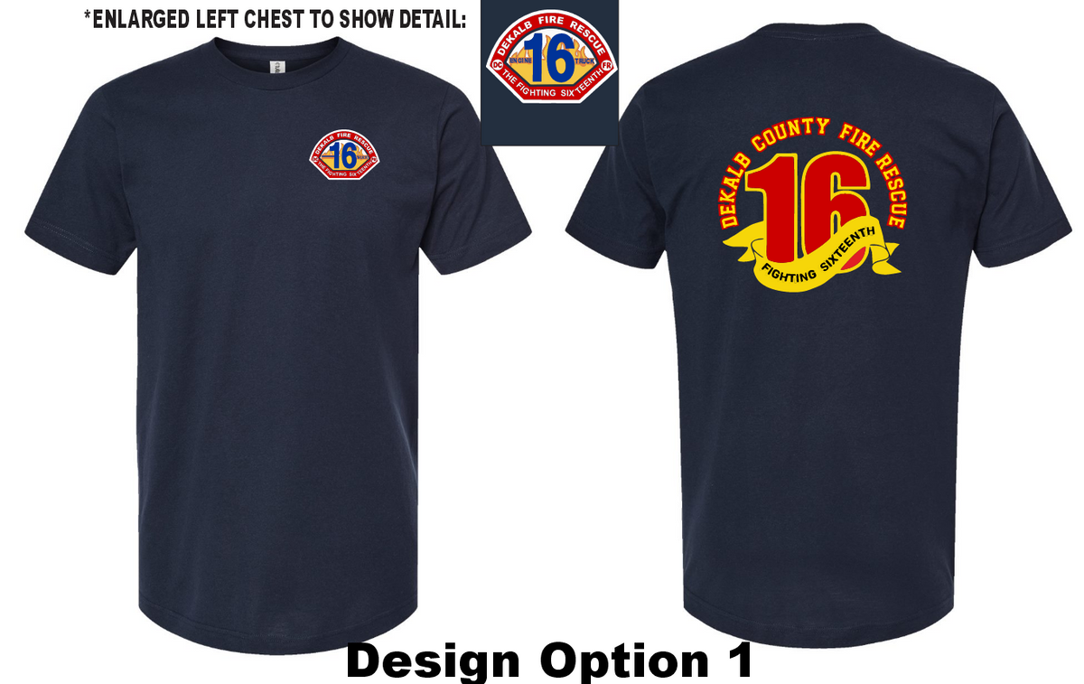 Dekalb Fire 16 Cotton T-shirt