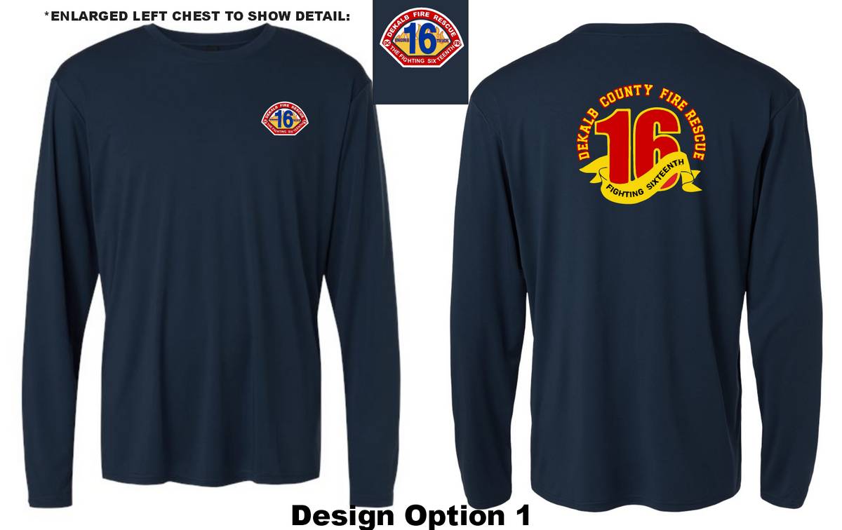 Dekalb Fire 16 Long Sleeve