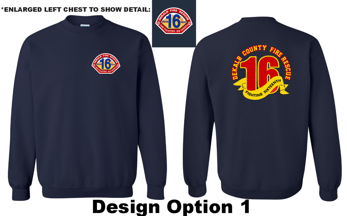 Dekalb Fire 16 Crewneck Sweatshirt