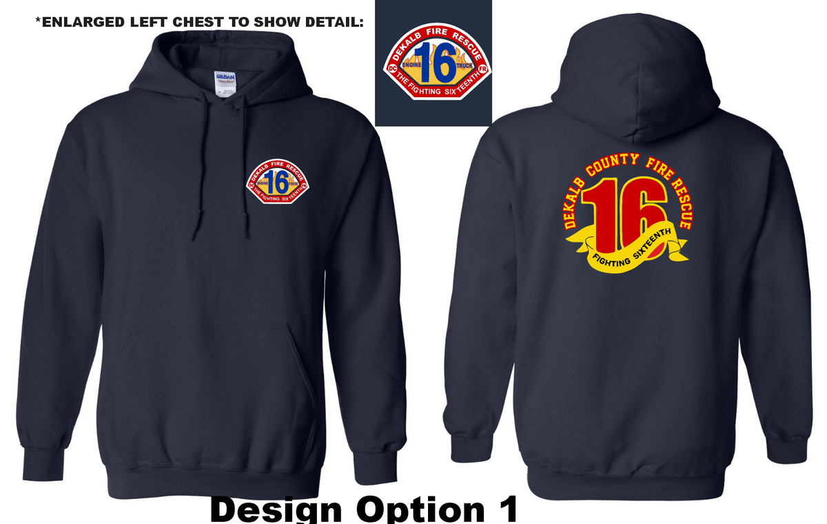 Dekalb Fire 16 Hoodie