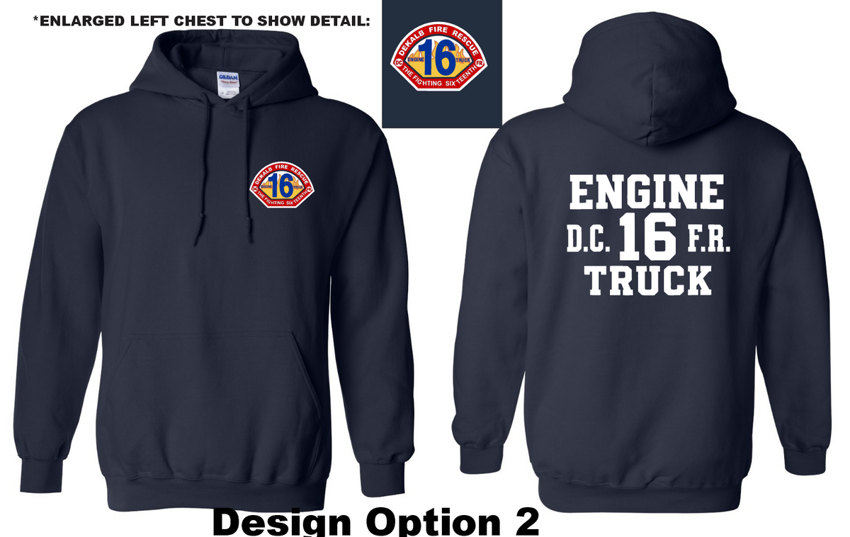 Dekalb Fire 16 Hoodie