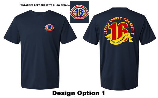 Dekalb Fire 16 Performance T-shirt