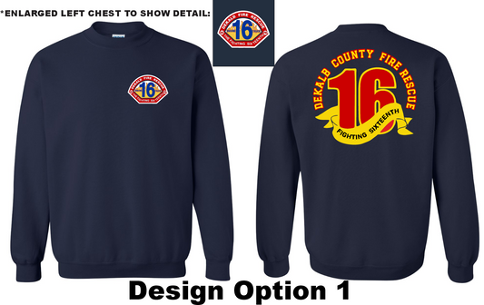Dekalb Fire 16 Crewneck Sweatshirt