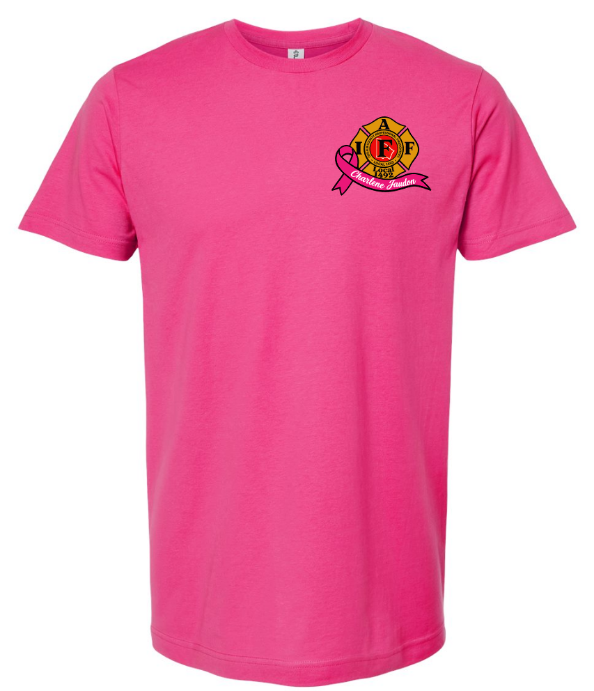Charlene Jaudon Memorial Pink Cotton Tee