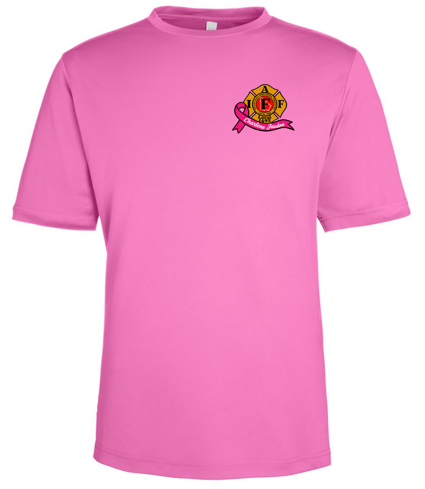 Charlene Jaudon Memorial Pink Polyester T-Shirt