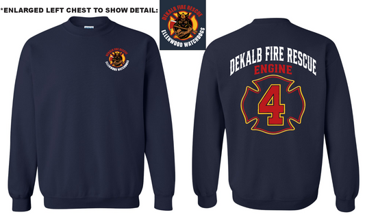 Dekalb Fire 4 Crewneck Sweatshirt