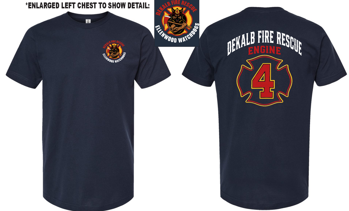 Dekalb Fire 4 Basic Tee